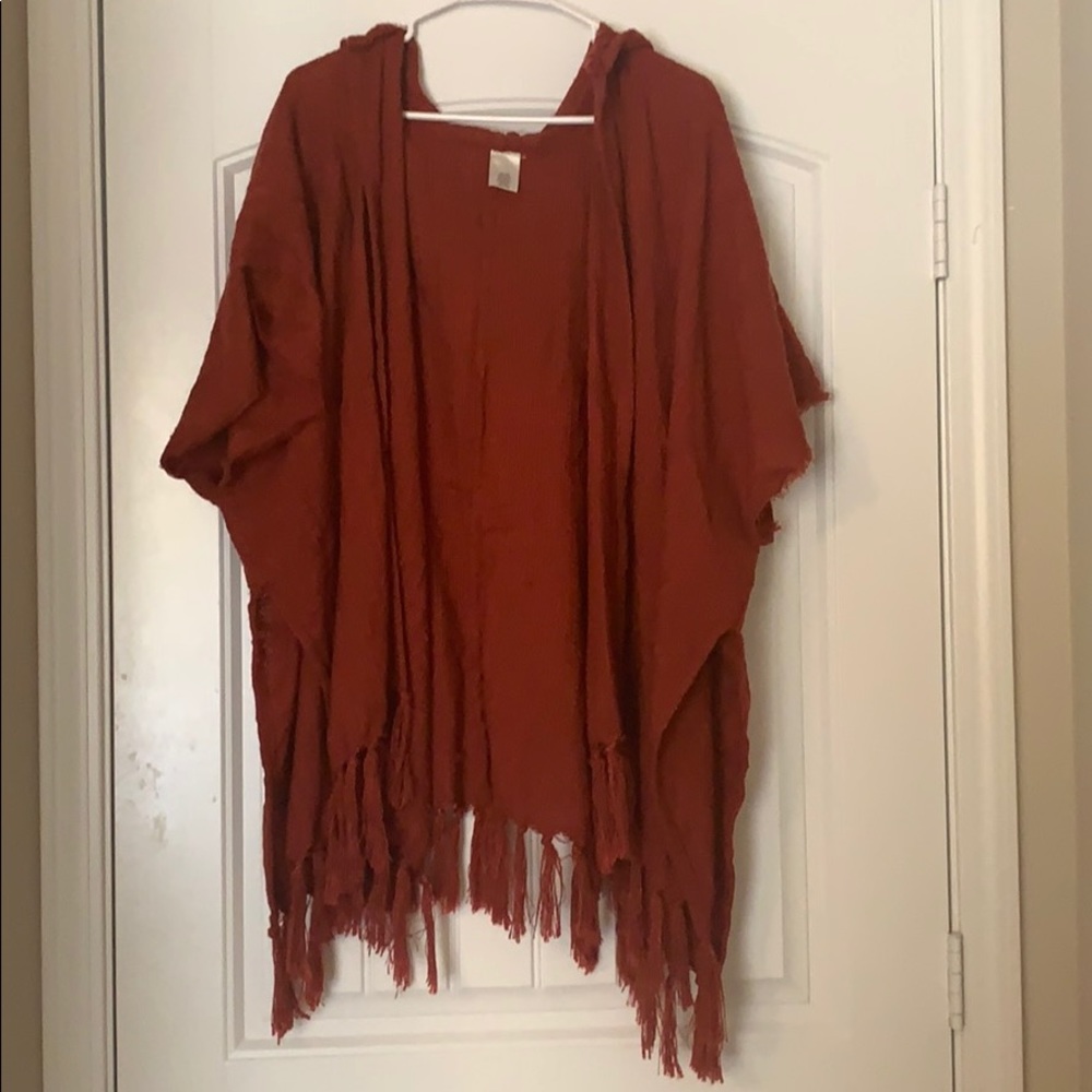 Francesca’s poncho